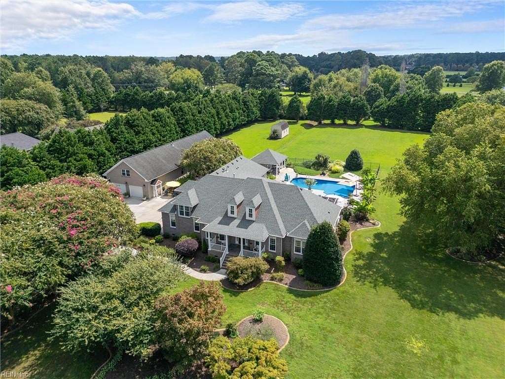 3 Acres of Residential Land with Home for Sale in Chesapeake, Virginia