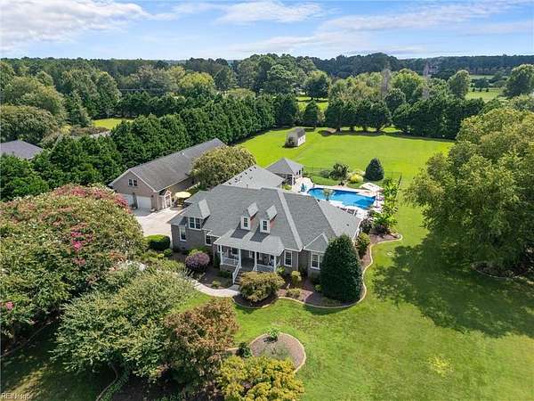 3 Acres of Residential Land with Home for Sale in Chesapeake, Virginia