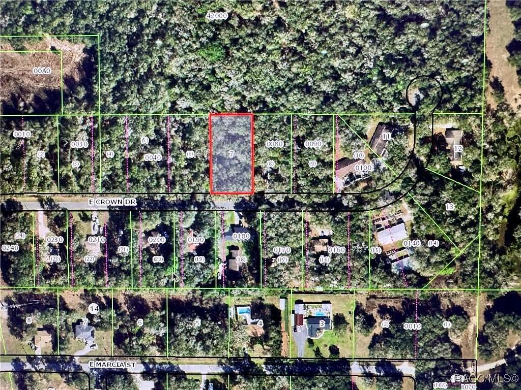 0.62 Acres of Residential Land for Sale in Inverness, Florida