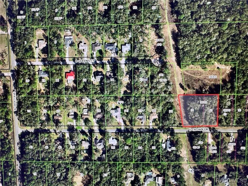 1.36 Acres of Residential Land for Sale in Inverness, Florida