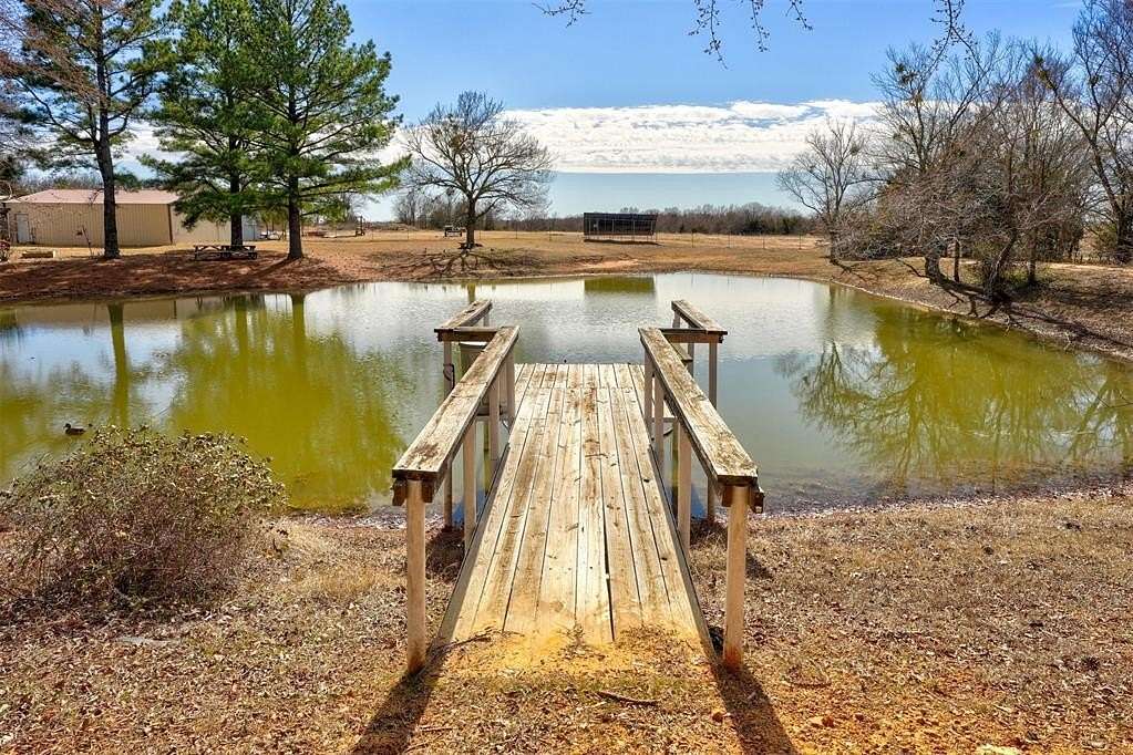 13.3 Acres of Recreational Land with Home for Sale in Okemah, Oklahoma