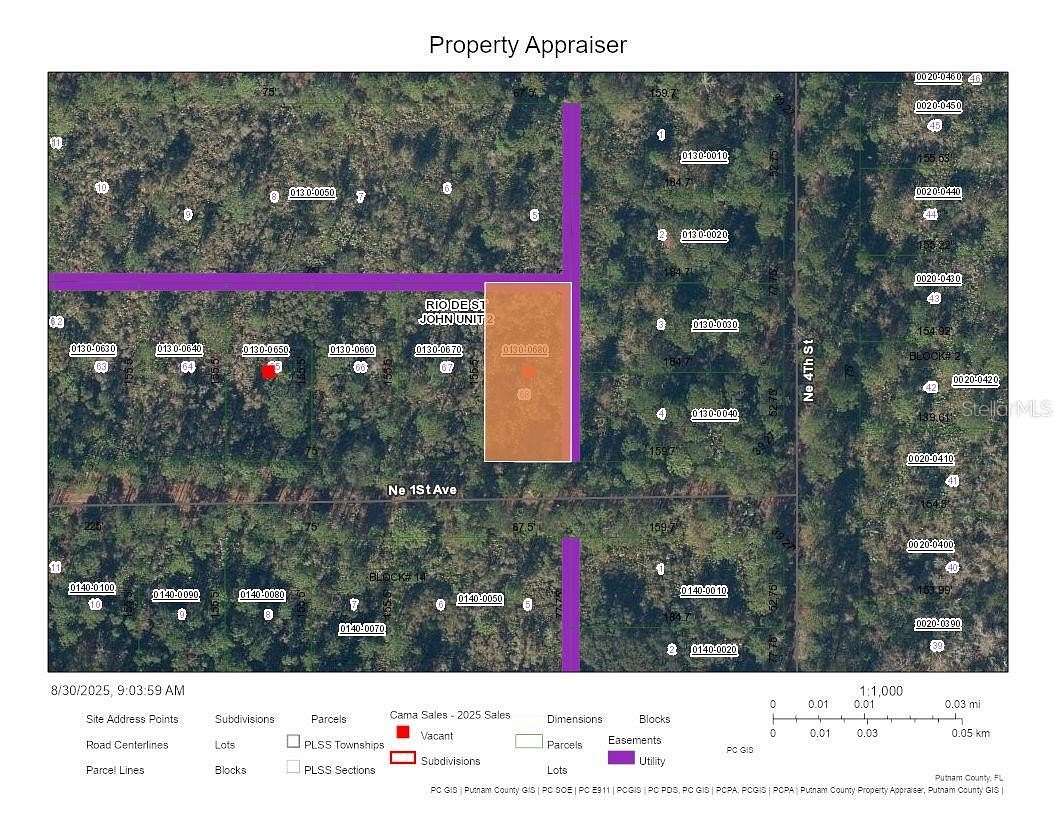 0.27 Acres of Residential Land for Sale in Palatka, Florida