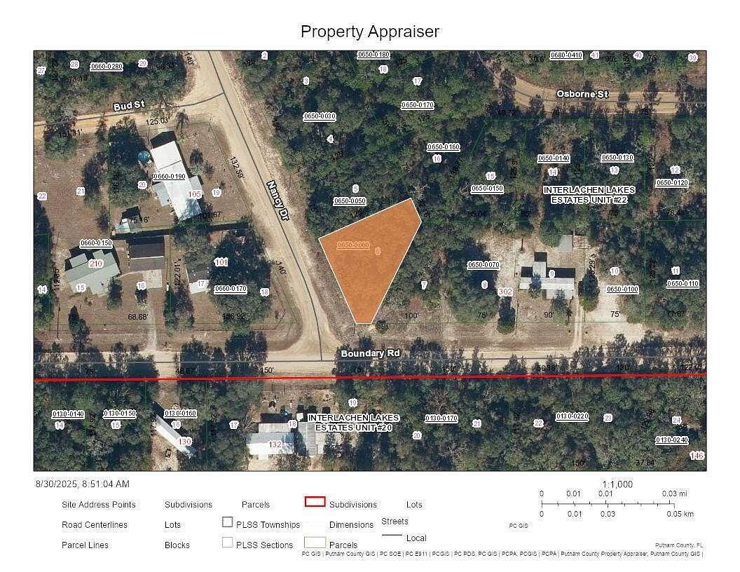 0.24 Acres of Residential Land for Sale in Interlachen, Florida