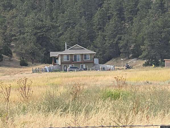 44 Acres of Agricultural Land with Home for Sale in Fort Laramie, Wyoming