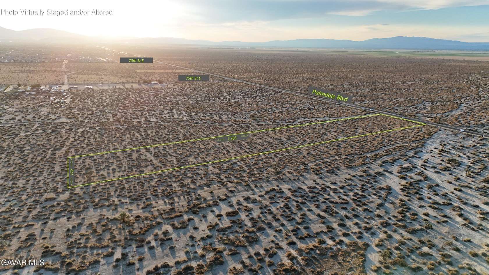 5 Acres of Land for Sale in Palmdale, California