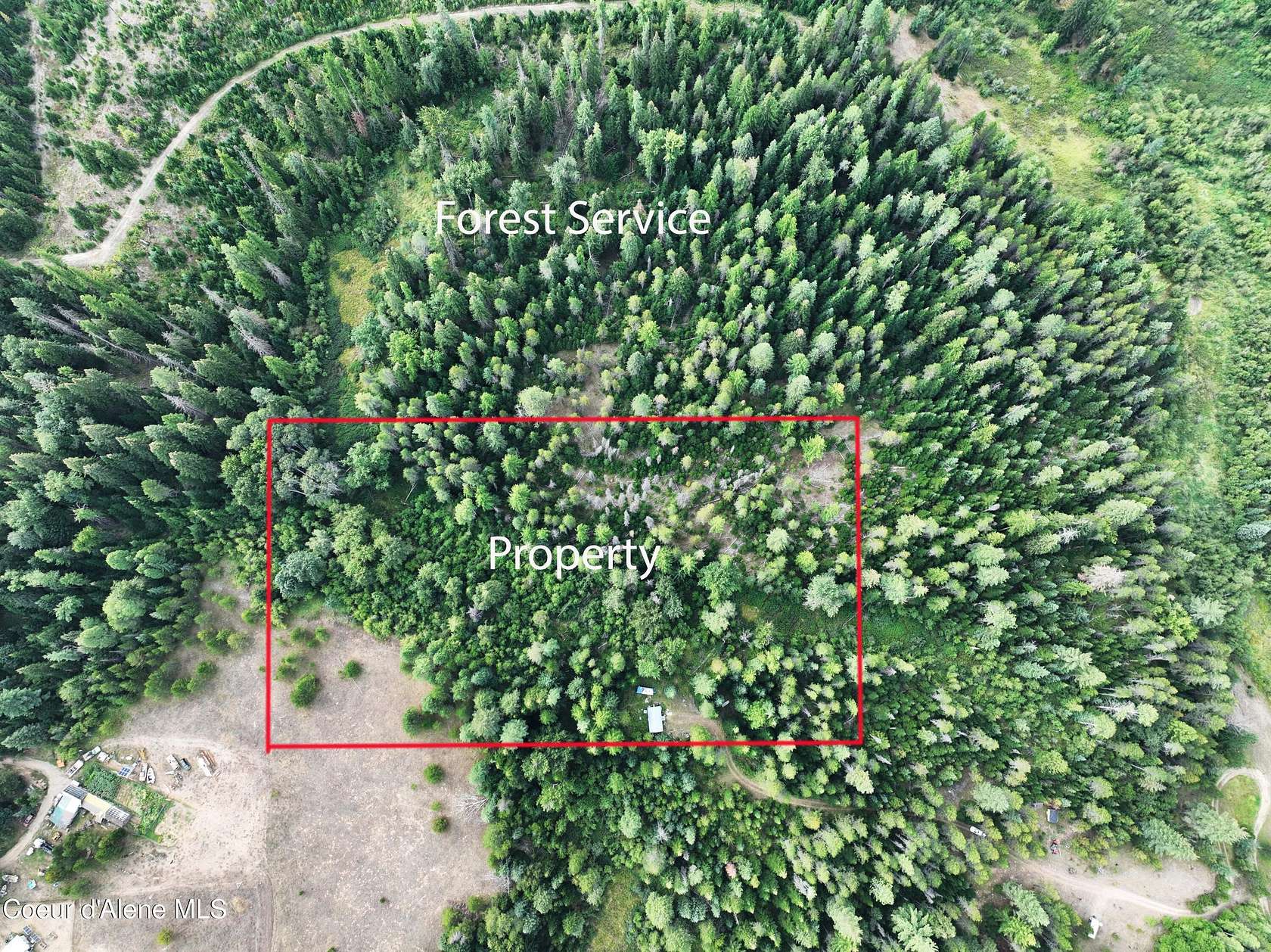 5 Acres of Residential Land with Home for Sale in Priest River, Idaho