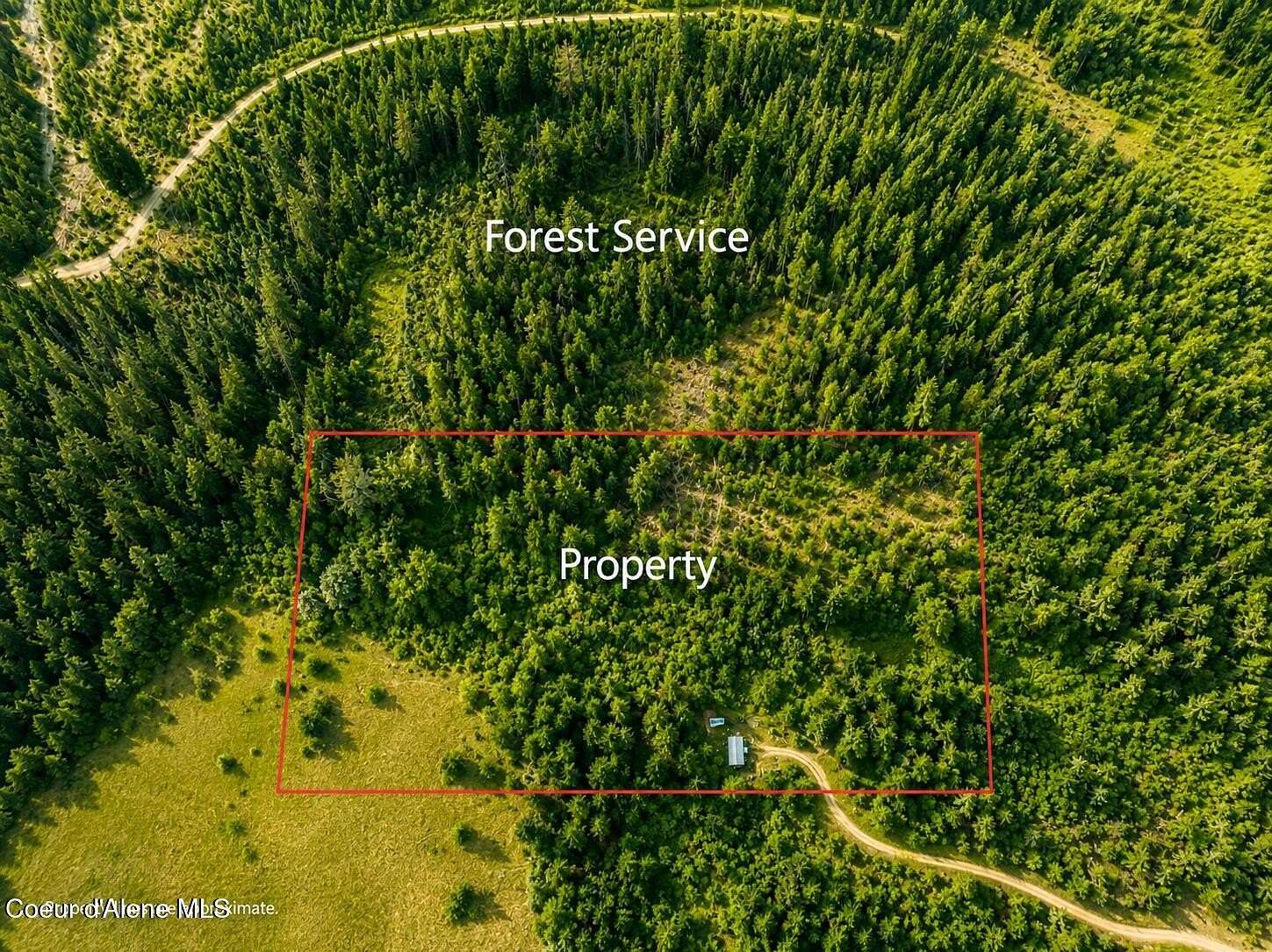 5 Acres of Land with Home for Sale in Priest River, Idaho
