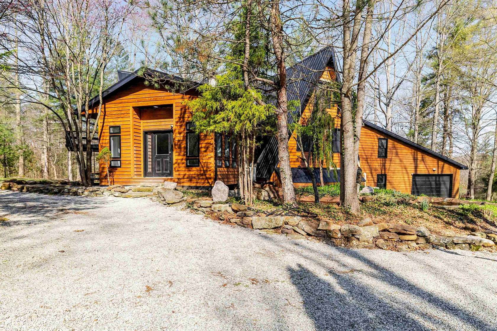 14.3 Acres of Recreational Land with Home for Sale in Bedford, Indiana