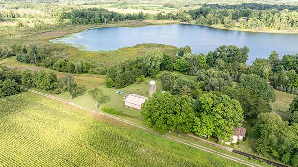 18 Acres of Land with Home for Sale in Marcellus, Michigan