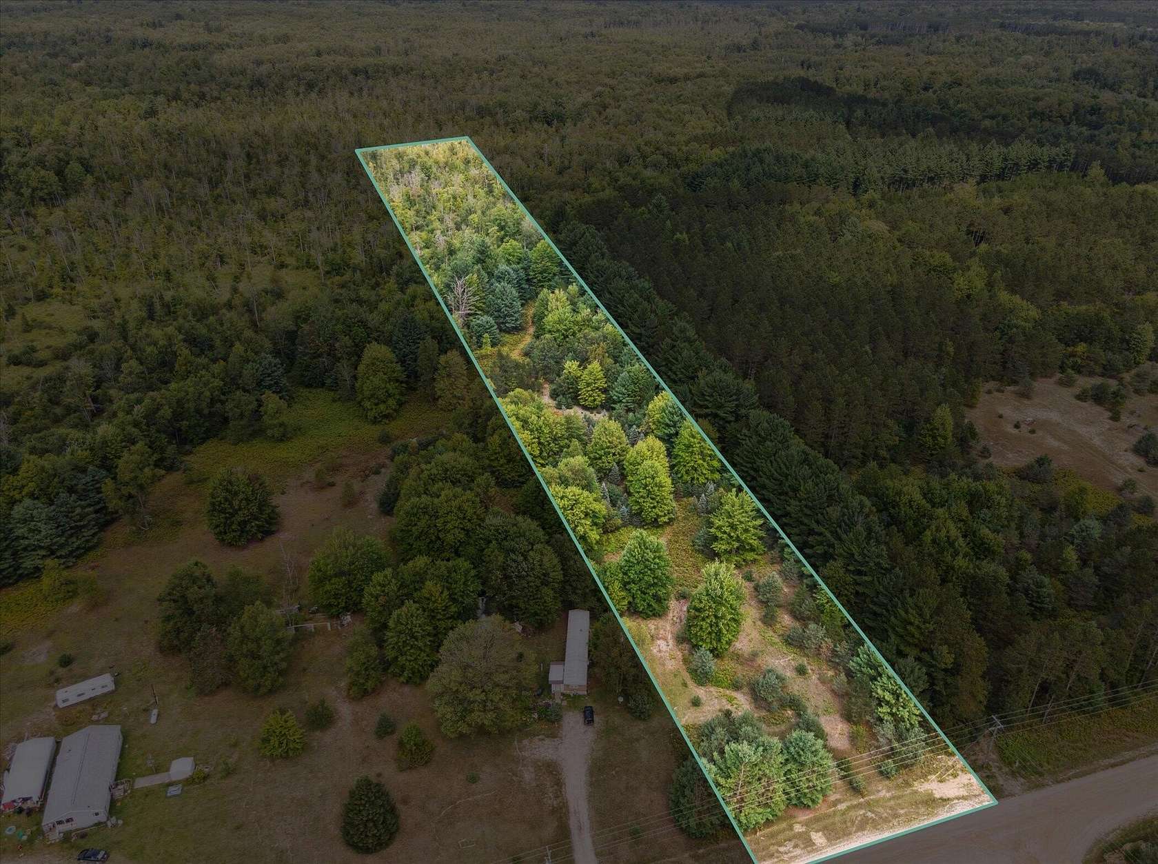 4.55 Acres of Residential Land for Sale in Bear Lake, Michigan