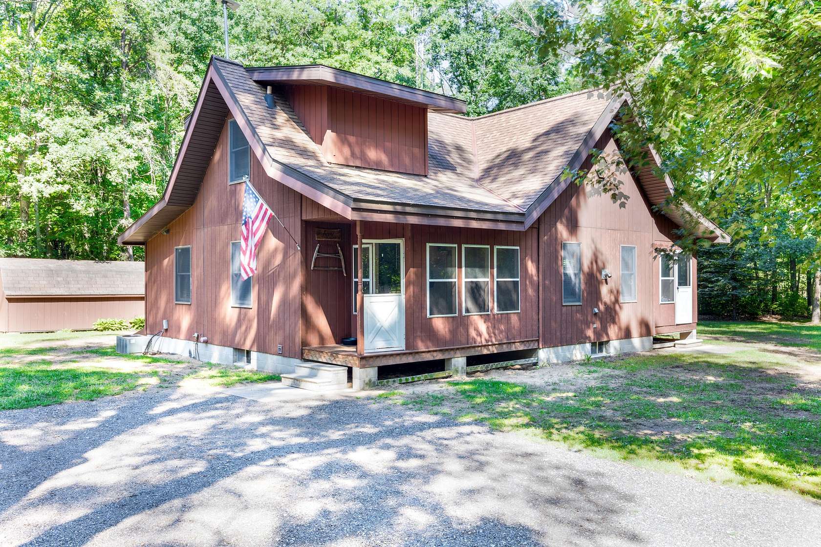 4.85 Acres of Residential Land with Home for Sale in Wellston, Michigan