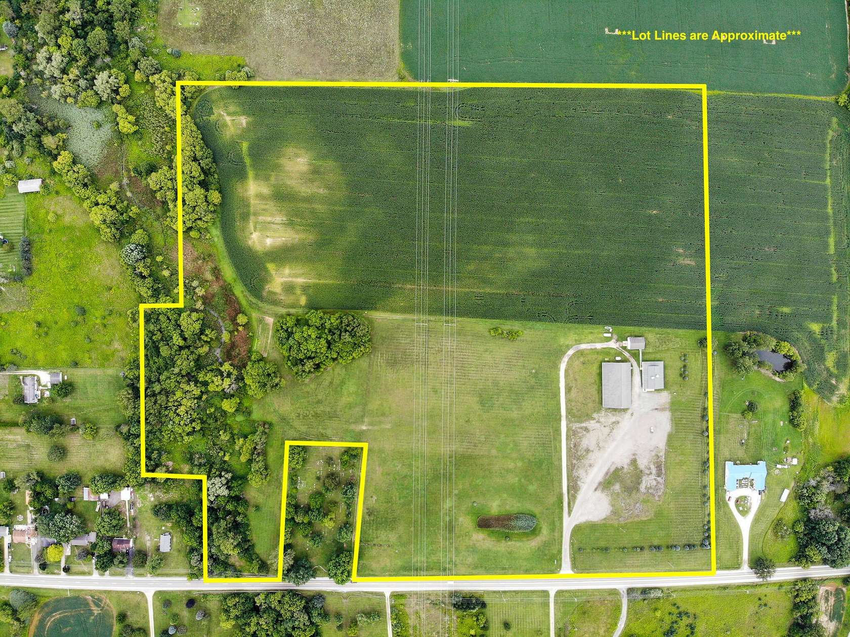 45.6 Acres of Agricultural Land for Sale in Mount Morris, Michigan
