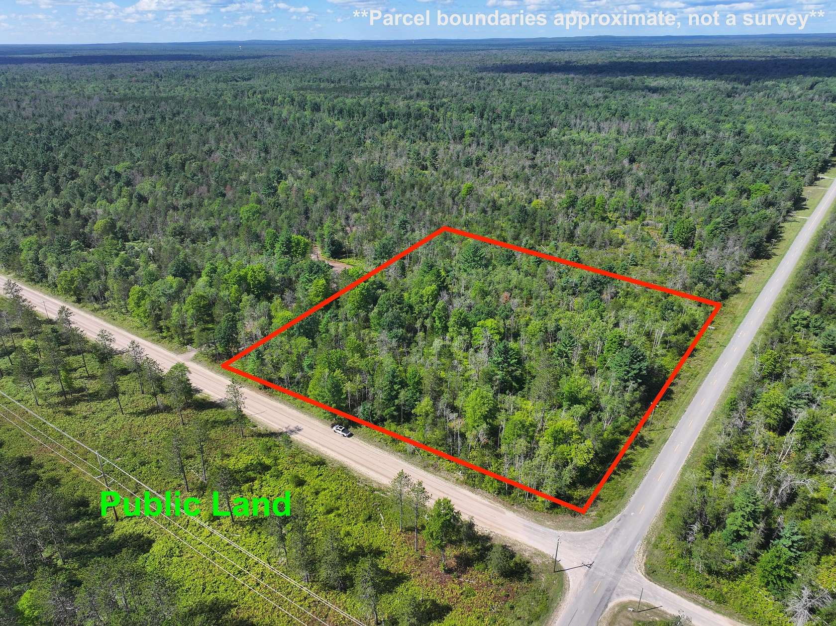 10.1 Acres of Recreational Land for Sale in Idlewild, Michigan