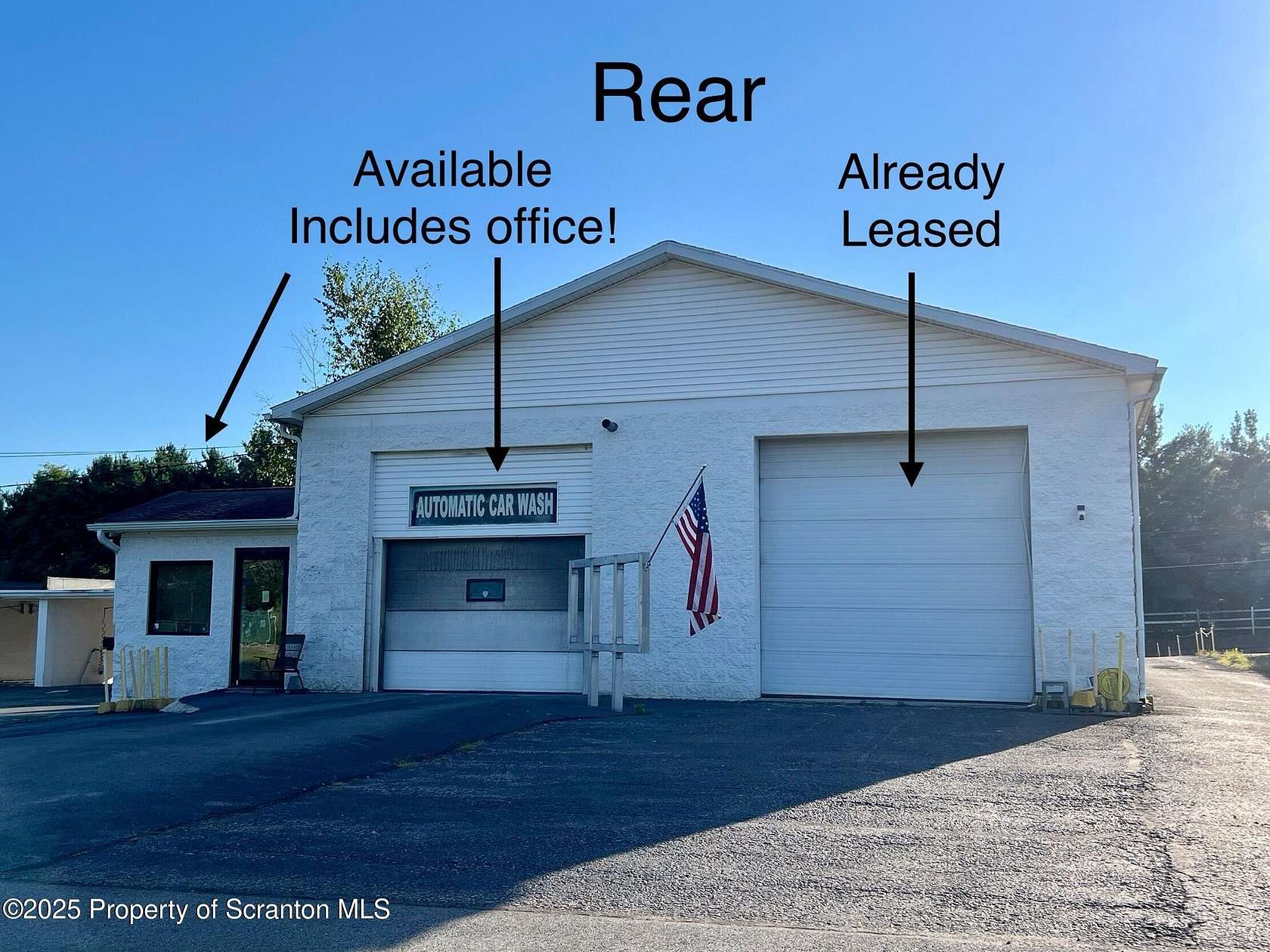 3.84 Acres of Improved Commercial Land for Lease in Peckville, Pennsylvania