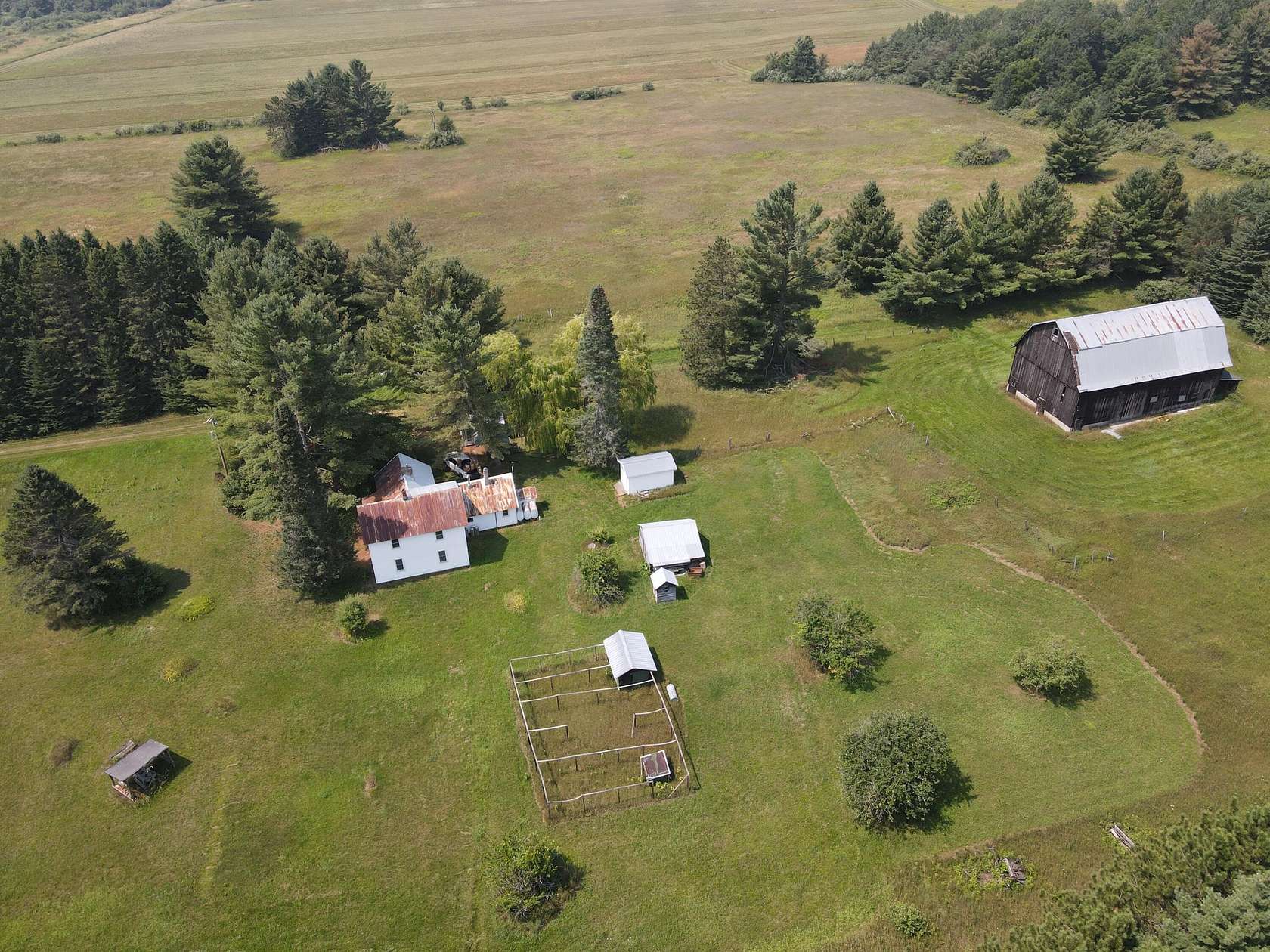 160 Acres of Land with Home for Sale in Barton City, Michigan