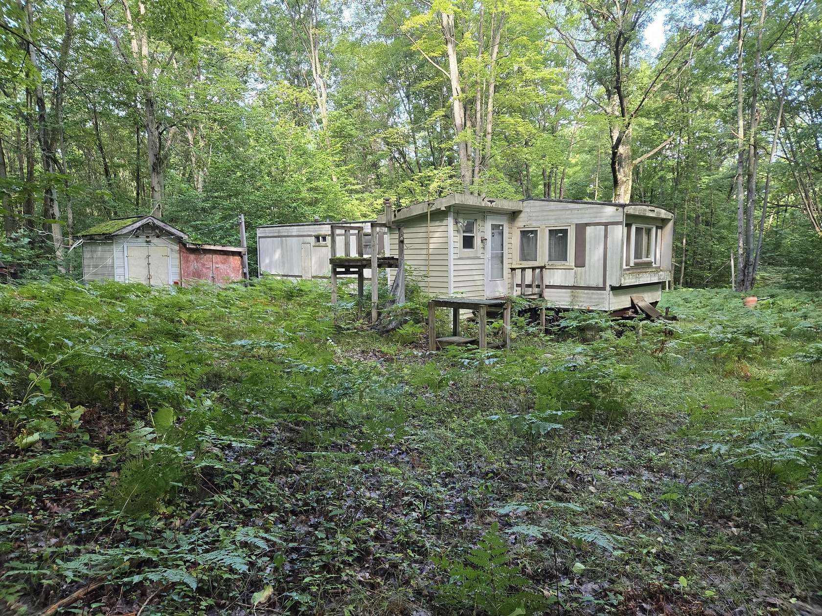 10.3 Acres of Land with Home for Sale in Reed City, Michigan