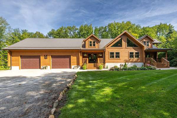 10 Acres of Land with Home for Sale in Lakeview, Michigan