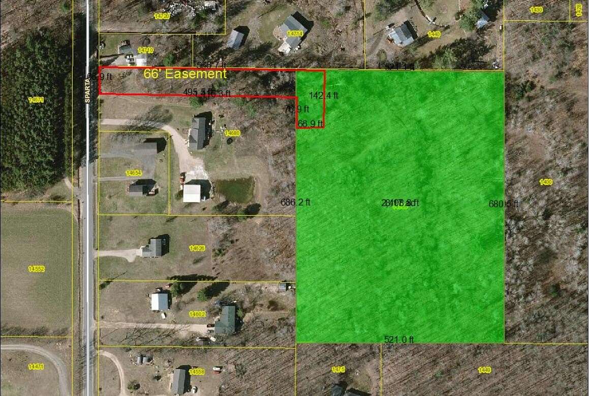 8.1 Acres of Land for Sale in Kent City, Michigan