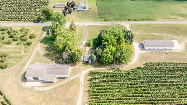 36.8 Acres of Agricultural Land with Home for Sale in Watervliet, Michigan