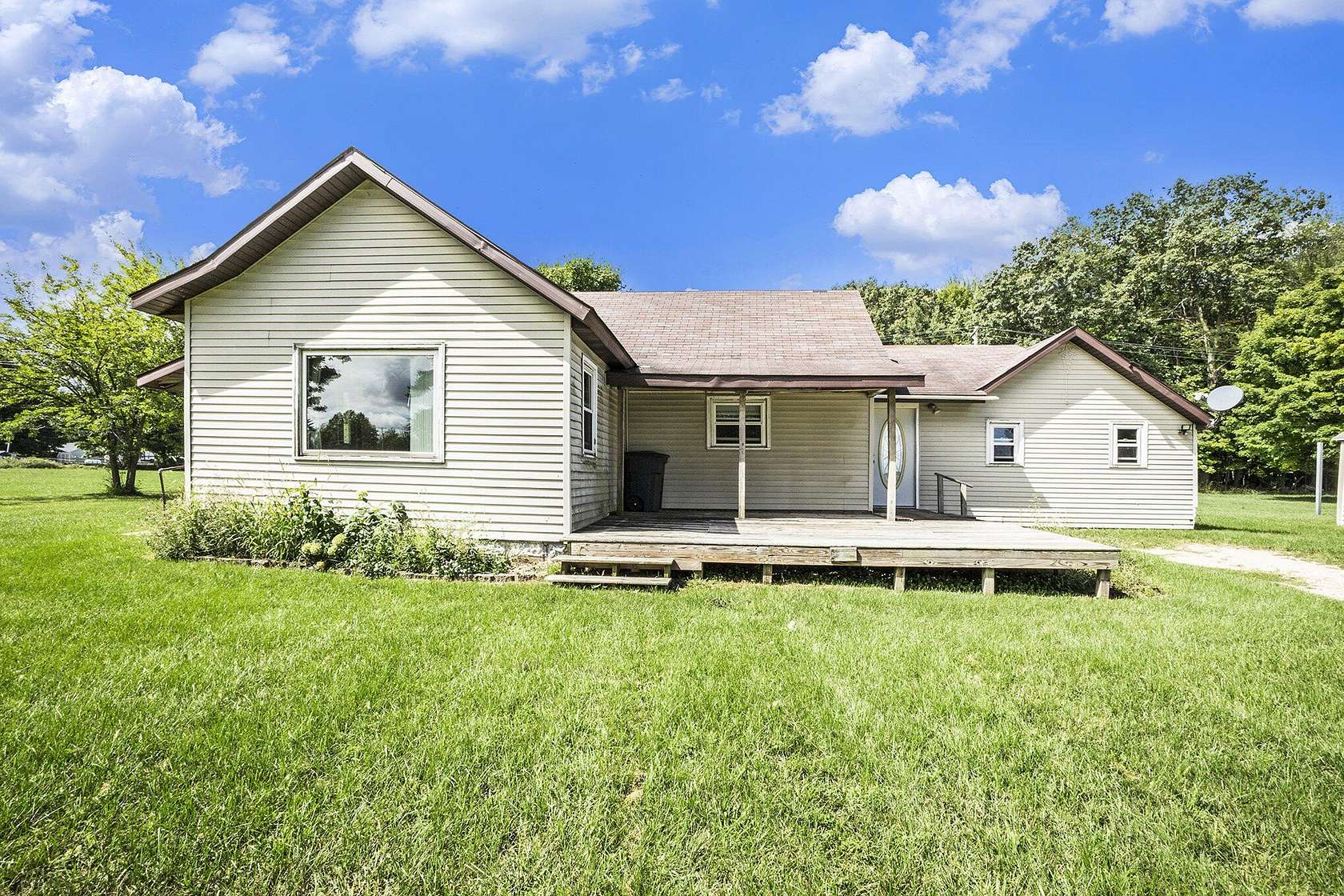 10 Acres of Land with Home for Sale in Coral, Michigan