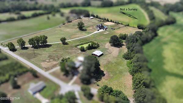 18.5 Acres of Land with Home for Sale in Milan, Tennessee