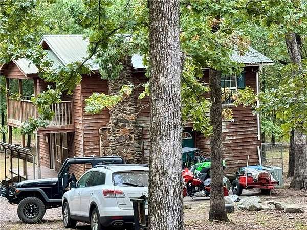 5 Acres of Residential Land with Home for Sale in Clarksville, Arkansas