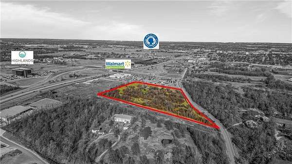 10.6 Acres of Mixed-Use Land for Sale in Springdale, Arkansas