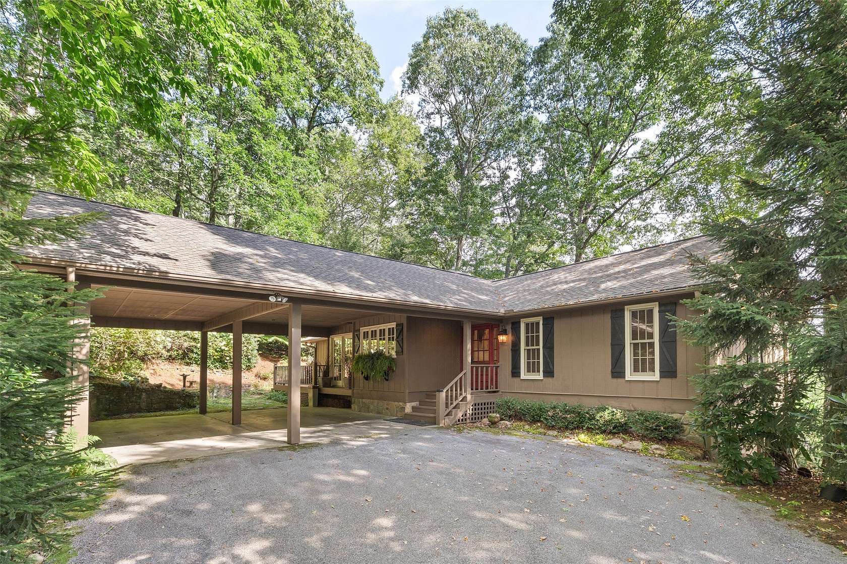 2 Acres of Land with Home for Sale in Highlands, North Carolina