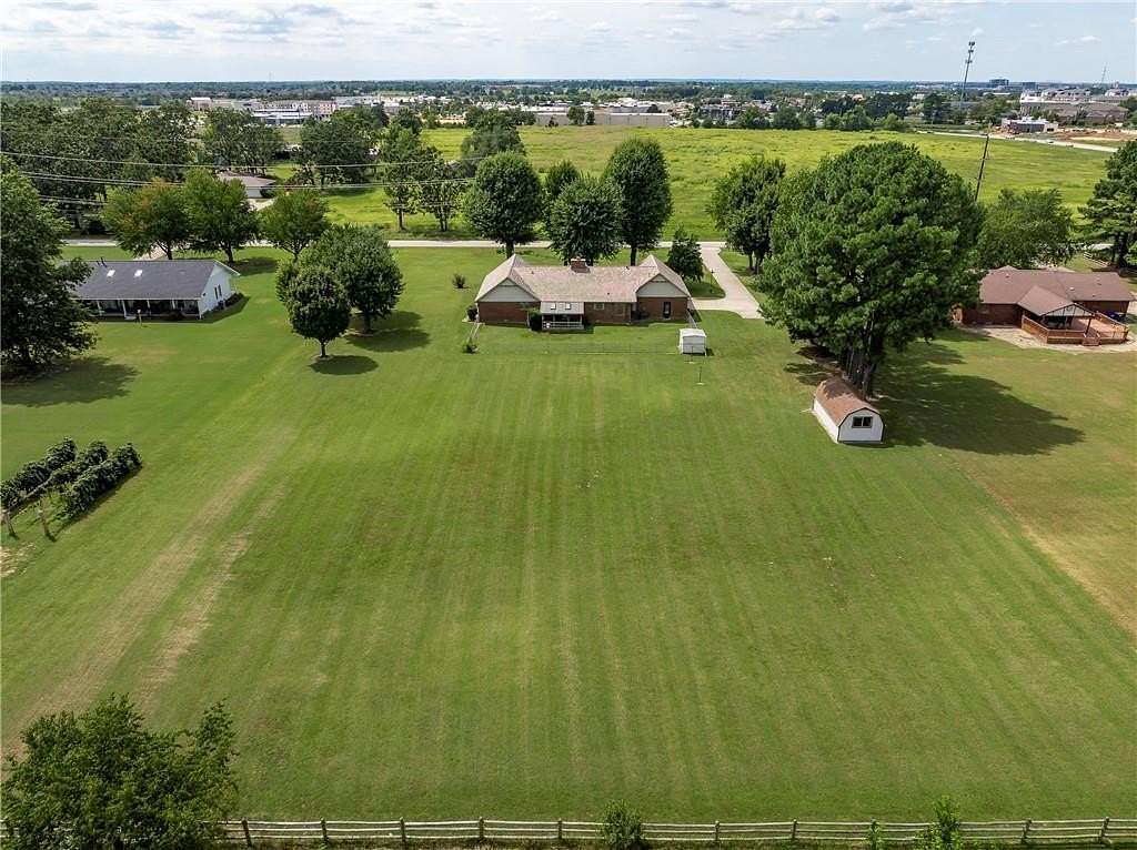 2 Acres of Residential Land with Home for Sale in Lowell, Arkansas