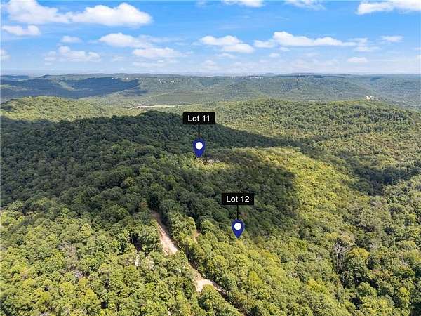 11.6 Acres of Recreational Land for Sale in Eureka Springs, Arkansas
