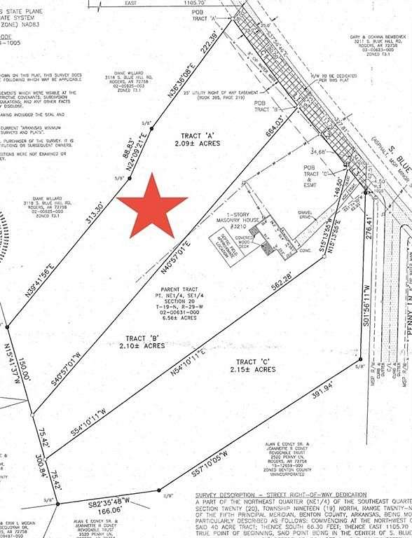 2 Acres of Residential Land for Sale in Rogers, Arkansas