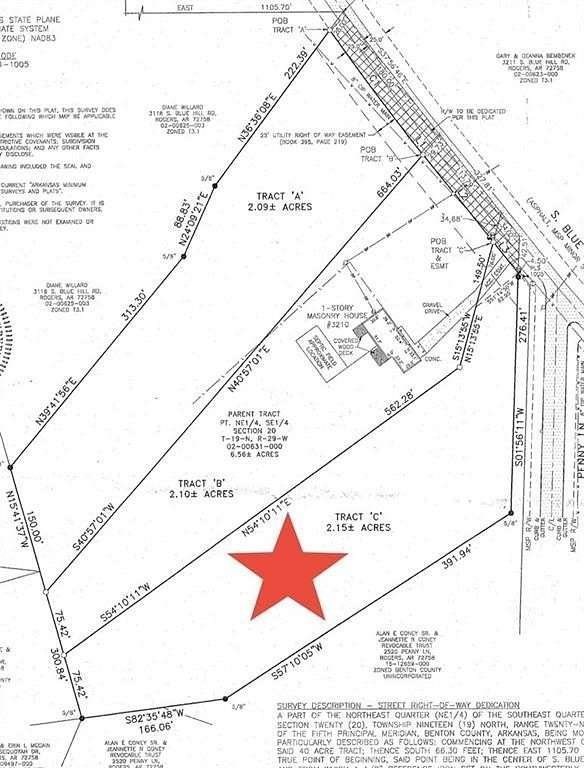 2.15 Acres of Residential Land for Sale in Rogers, Arkansas