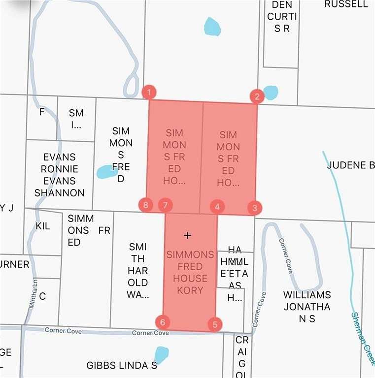 13.7 Acres of Land for Sale in Mountainburg, Arkansas