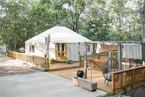 2.45 Acres of Residential Land with Home for Sale in Garfield, Arkansas