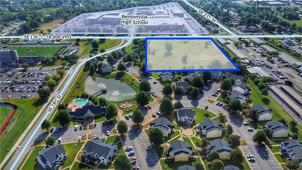 5.3 Acres of Mixed-Use Land for Sale in Bentonville, Arkansas
