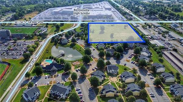 5.3 Acres of Mixed-Use Land for Sale in Bentonville, Arkansas