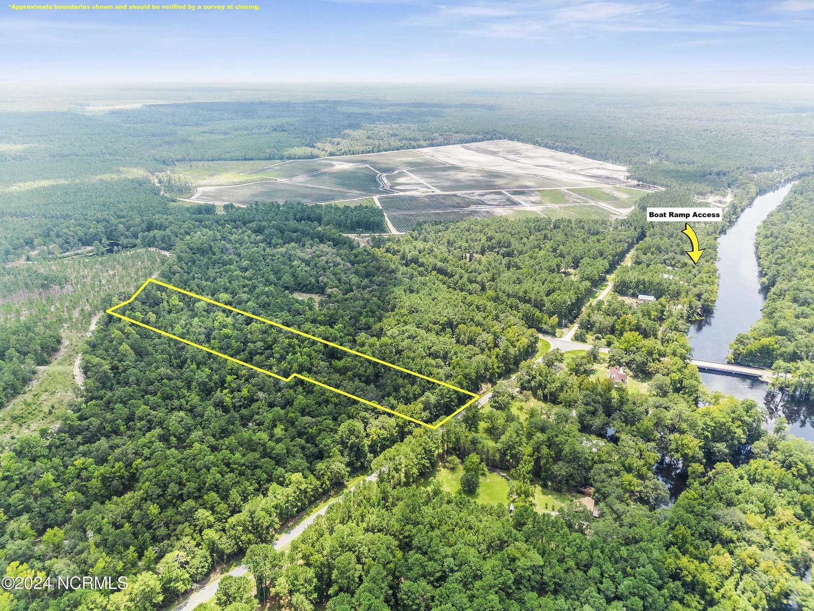 5.6 Acres of Land for Sale in Atkinson, North Carolina