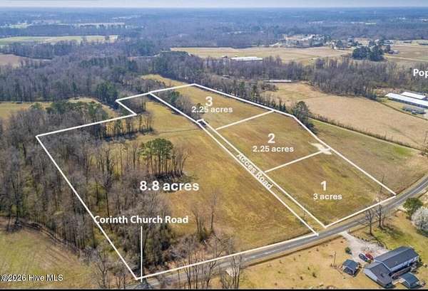 9 Acres of Residential Land for Sale in Rose Hill, North Carolina