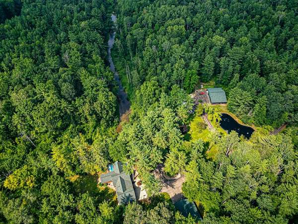 22 Acres of Recreational Land with Home for Sale in Gladwin, Michigan