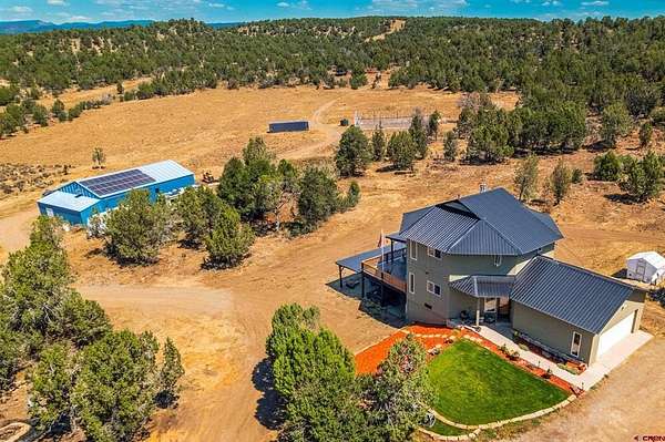 40 Acres of Land with Home for Sale in Ignacio, Colorado