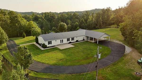 45 Acres of Land with Home for Sale in West Liberty, Kentucky