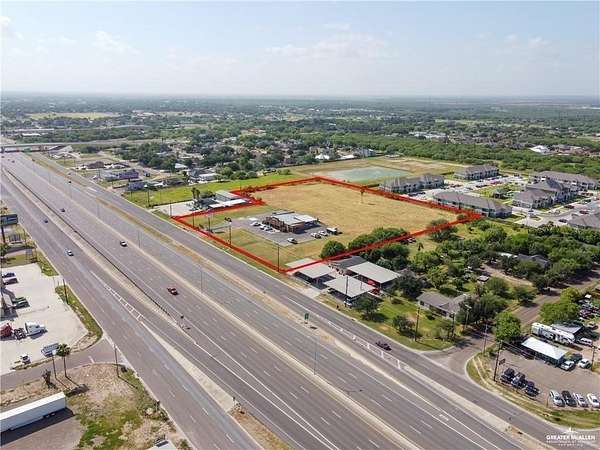 5.18 Acres of Commercial Land for Sale in Palmview, Texas