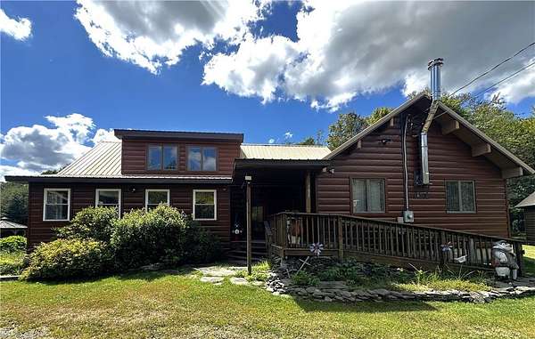 6.69 Acres of Residential Land with Home for Sale in Downsville, New York