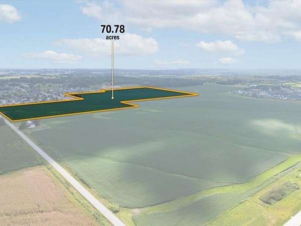 70.8 Acres of Land for Sale in Robins, Iowa