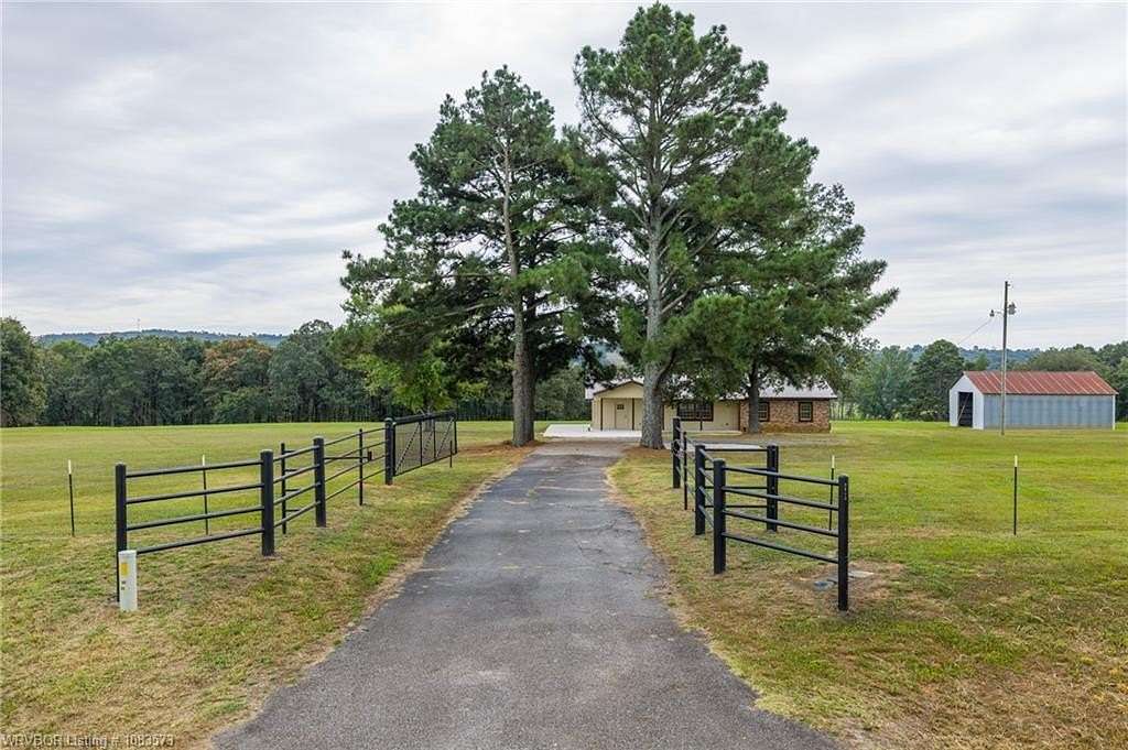 41.8 Acres of Agricultural Land with Home for Sale in Mulberry Township, Arkansas