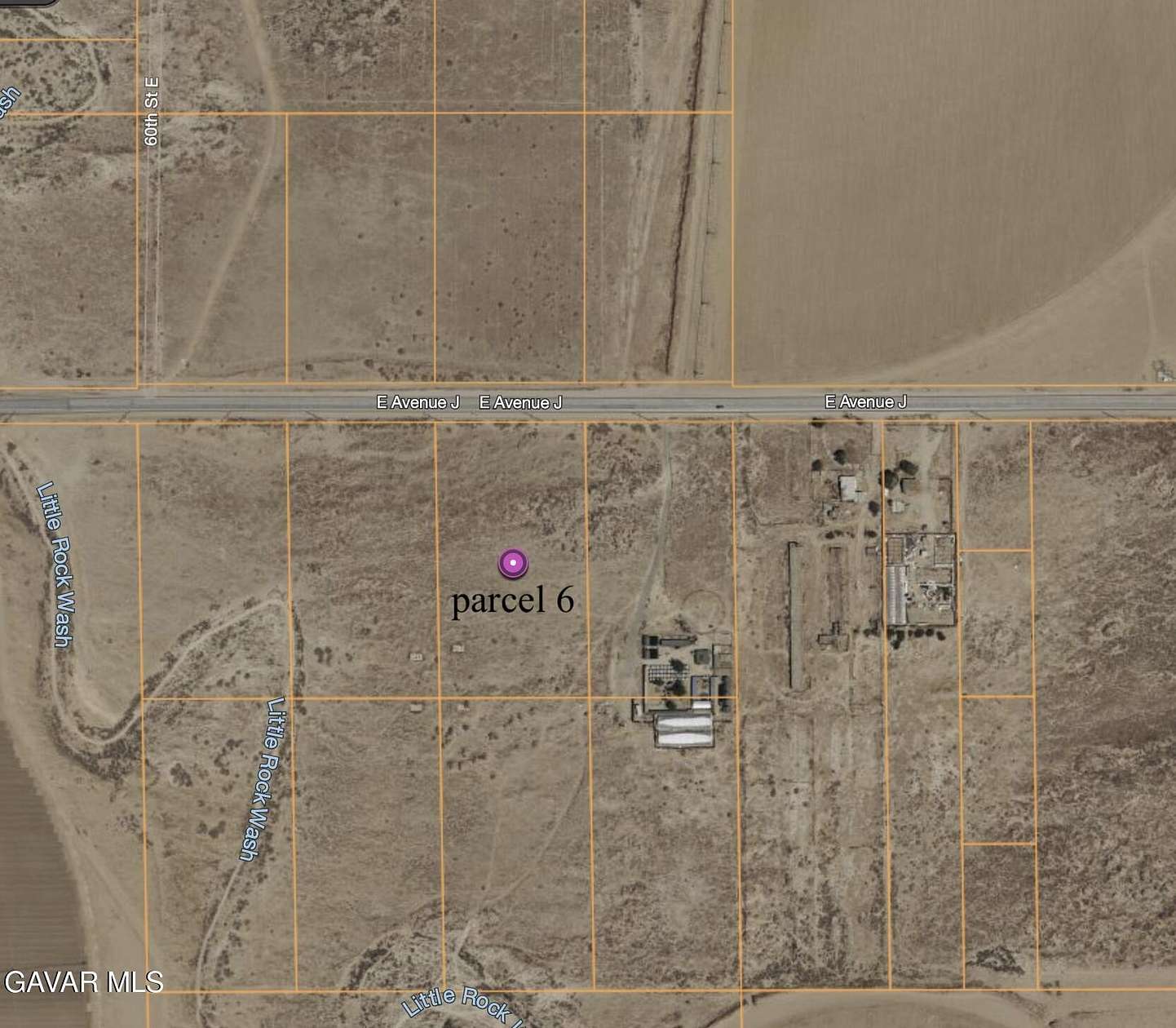 4.9 Acres of Land for Sale in Lancaster, California