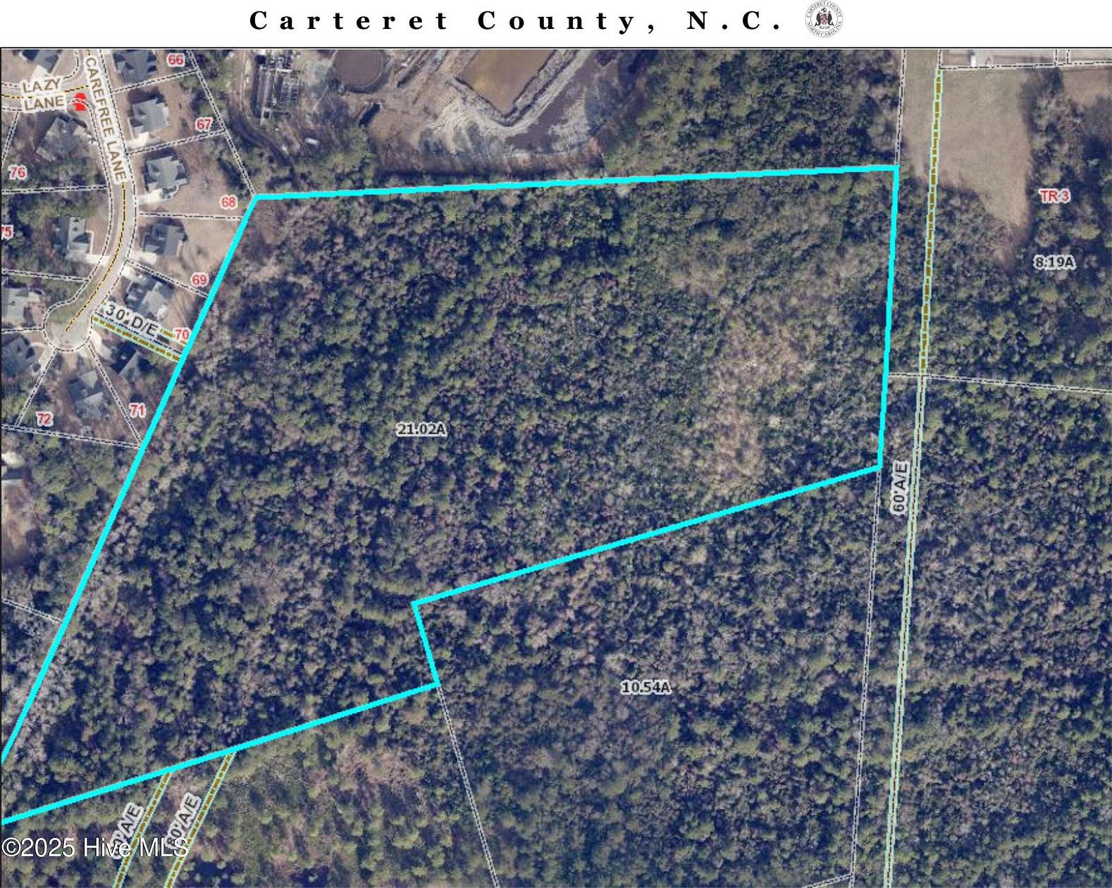 21 Acres of Commercial Land for Sale in Morehead City, North Carolina