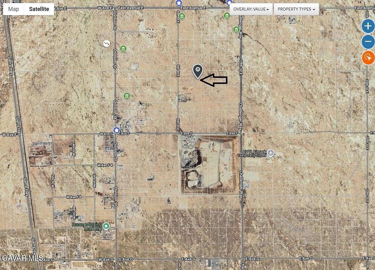 5.1 Acres of Residential Land for Sale in Lancaster, California