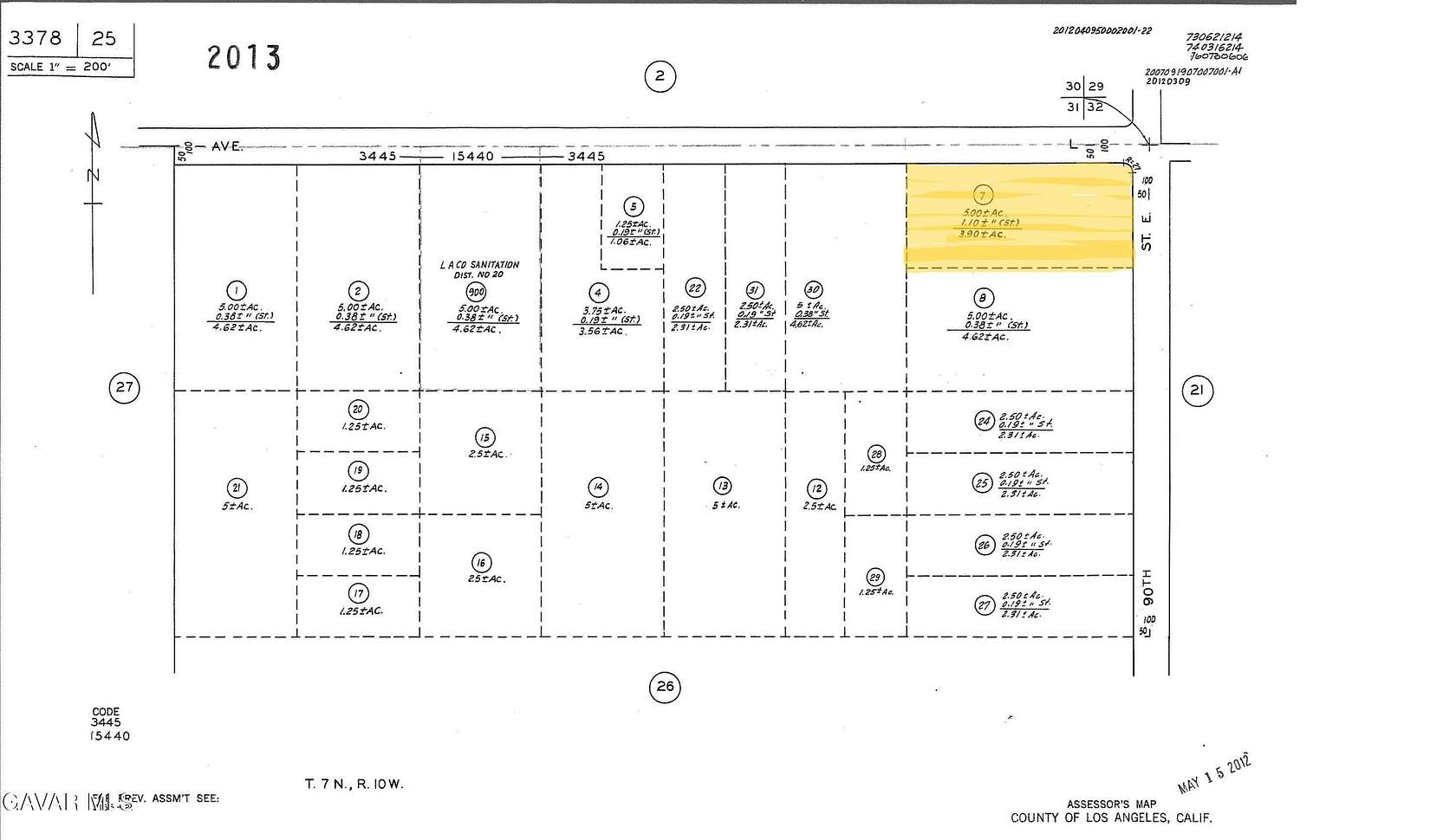 4 Acres of Land for Sale in Lancaster, California