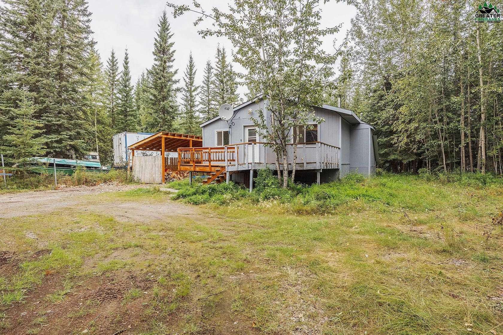 1.61 Acres of Residential Land with Home for Sale in North Pole, Alaska